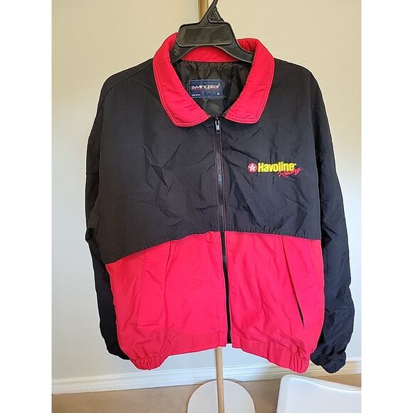 Vintage Havoline Racing Jacket Men's Large - Picture 1 of 11